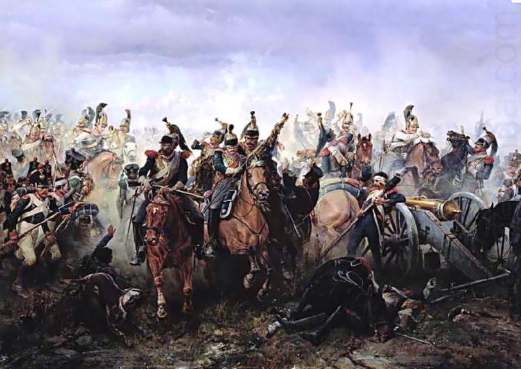 Bogdan Villevalde Battle of Fere-Champenoise 1814 china oil painting image